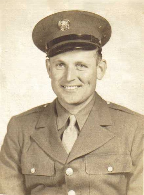 Clarence Albert Poole in uniform