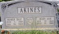 Homer Dale and Mary Ann Akines Tombstone
