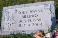 Cody Wayne Billings Tombstone