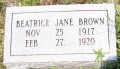 Beatrice Jane Brown
