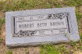 Robert Beth Brown Tombstone
