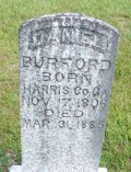 Daniel Burford Tombstone