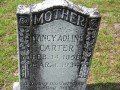 Nancy Adline Carter Tombstone