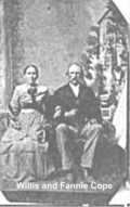 Willis and Fannie Cope