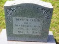 Dewey Carter Tombstone