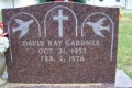 David Ray Gardner Tombstone