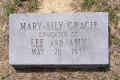 Mary Lily Gracie Tombstone