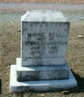 Minnie Bell Granderson Tombstone