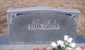Leon Green Family Tombstone