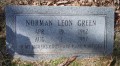 Norman Leon Green Tombstone