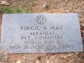 Virgil A. May Tombstone