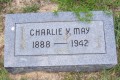 Charlie Y. May Tombstone