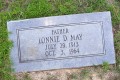 Lonnie D. May Tombstone