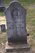 Mary E. (Hopson) May Tombstone