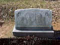William & Mollie Johnson Tombstone