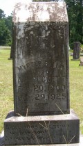 Myrtle Belle Puckett Tombstone