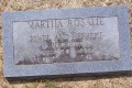 Martha Rosalie Puckett Tombstone