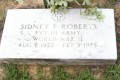 Sidney F. Roberts Tombstone