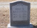 Bessie Granderson Tombstone