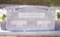 Leonard and Edith Granderson Tombstone