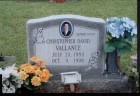 Christopher David Vallance Tombstone