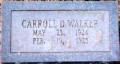 Carroll D. Walker