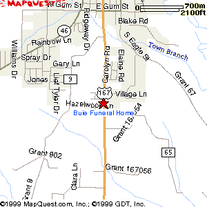map for Buie Funeral Home