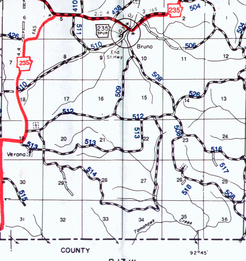 Township 17N, Range 17W Map