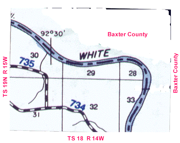 Township 19N, Range 14W Map