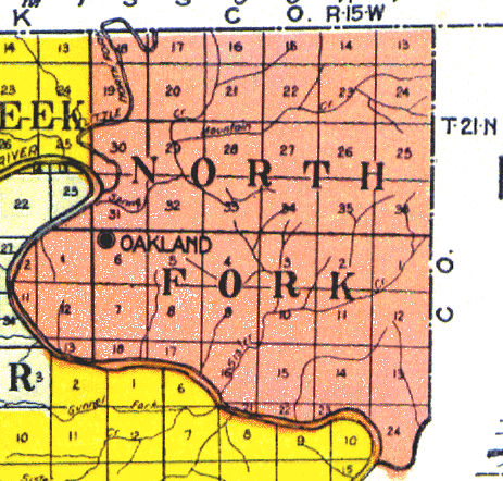 North Fork Township Map