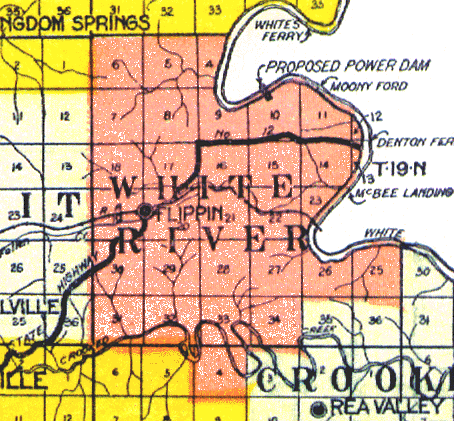 White River Township Map