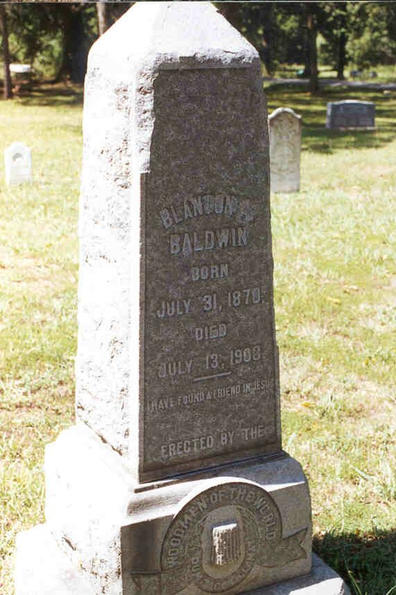 Blanton A Baldwin, Pulaski County, Arkansas