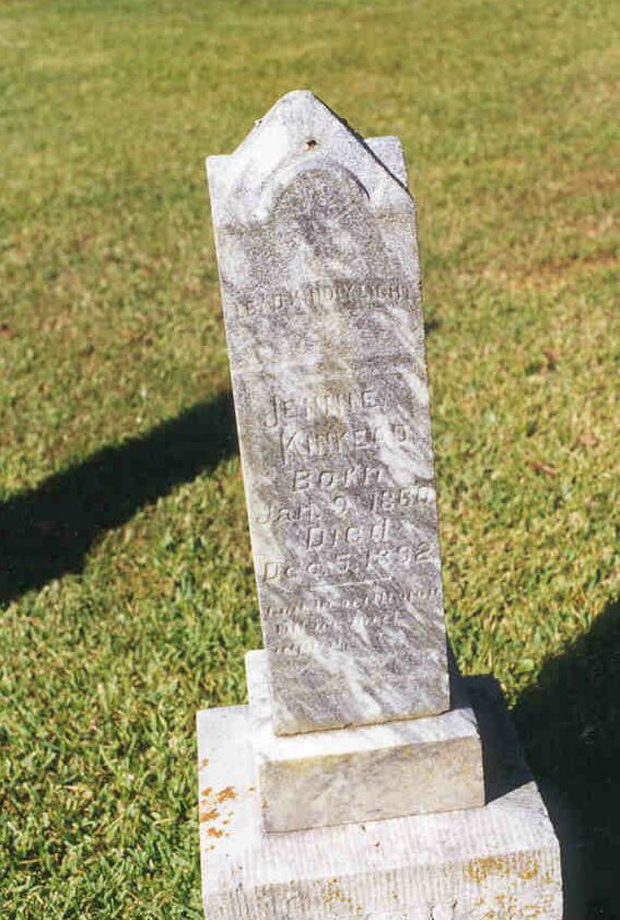 Jennie Kinkead, Pulaski County, Arkansas