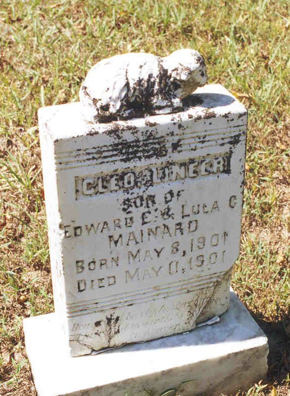 Cleo Lineer Mainard, Pulaski County, Arkansas