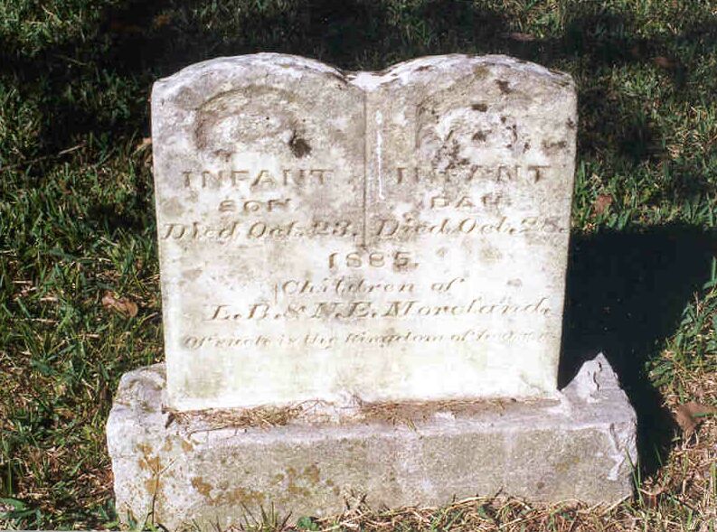 Infant Moreland, Pulaski County, Arkansas