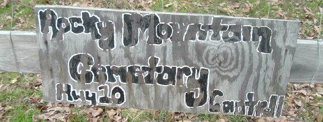 Rocky Mountain Cemetery, Pulaski County, Arkansas