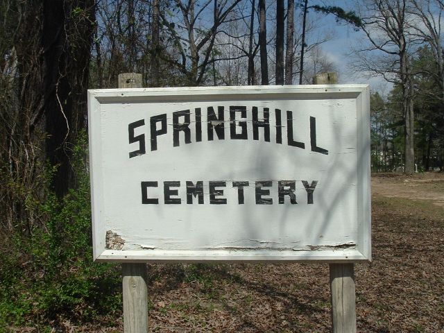 Springhill Cemetery, Pulaski County, Arkansas