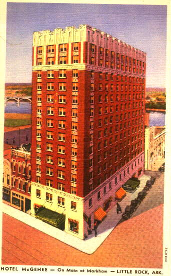Hotel McGehee, Little Rock, Pulaski County, ARGenWeb