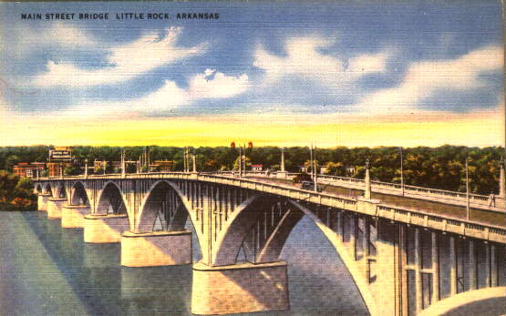 Main St Bridge, Little Rock, Pulaski County, ARGenWeb