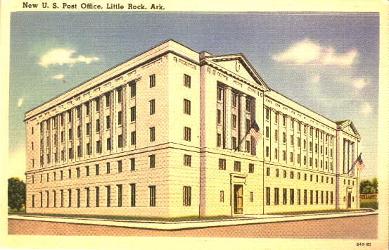 Post Office, Little Rock, Pulaski County, ARGenWeb