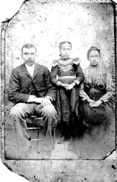Frank, Della & Josie Bryant, Pulaski County, Arkansas