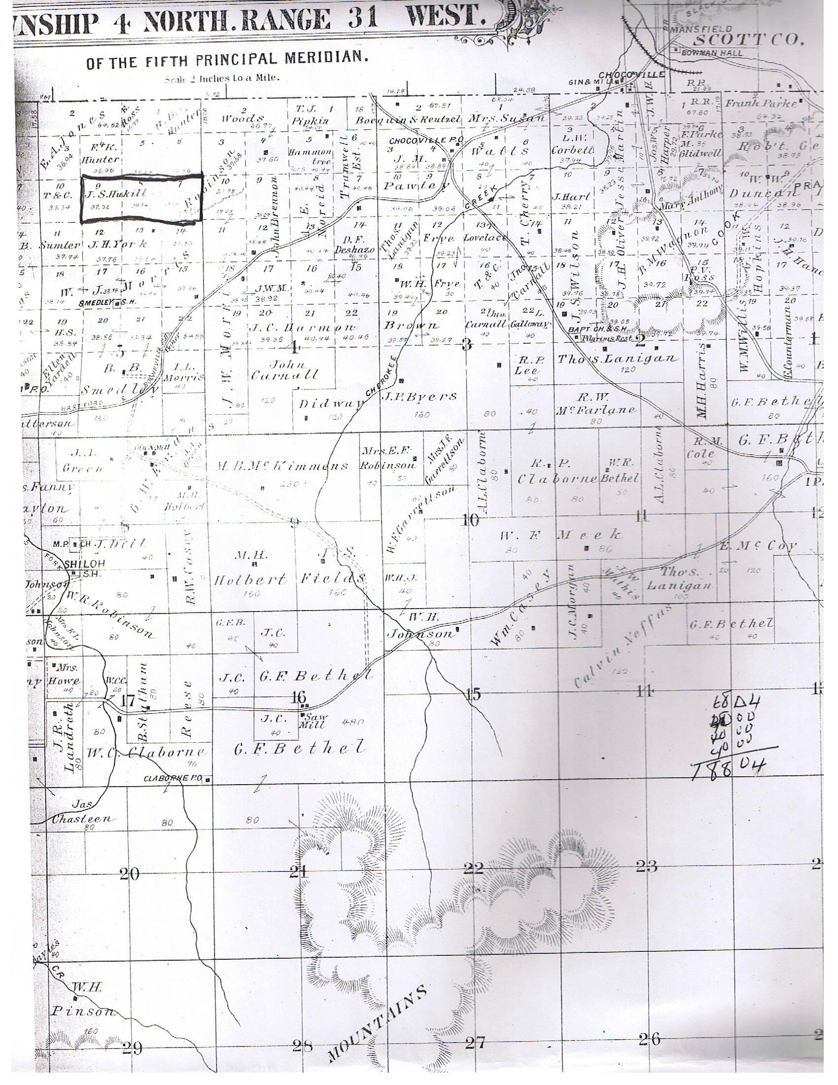 Land Records of Sebastian County, Arkansas